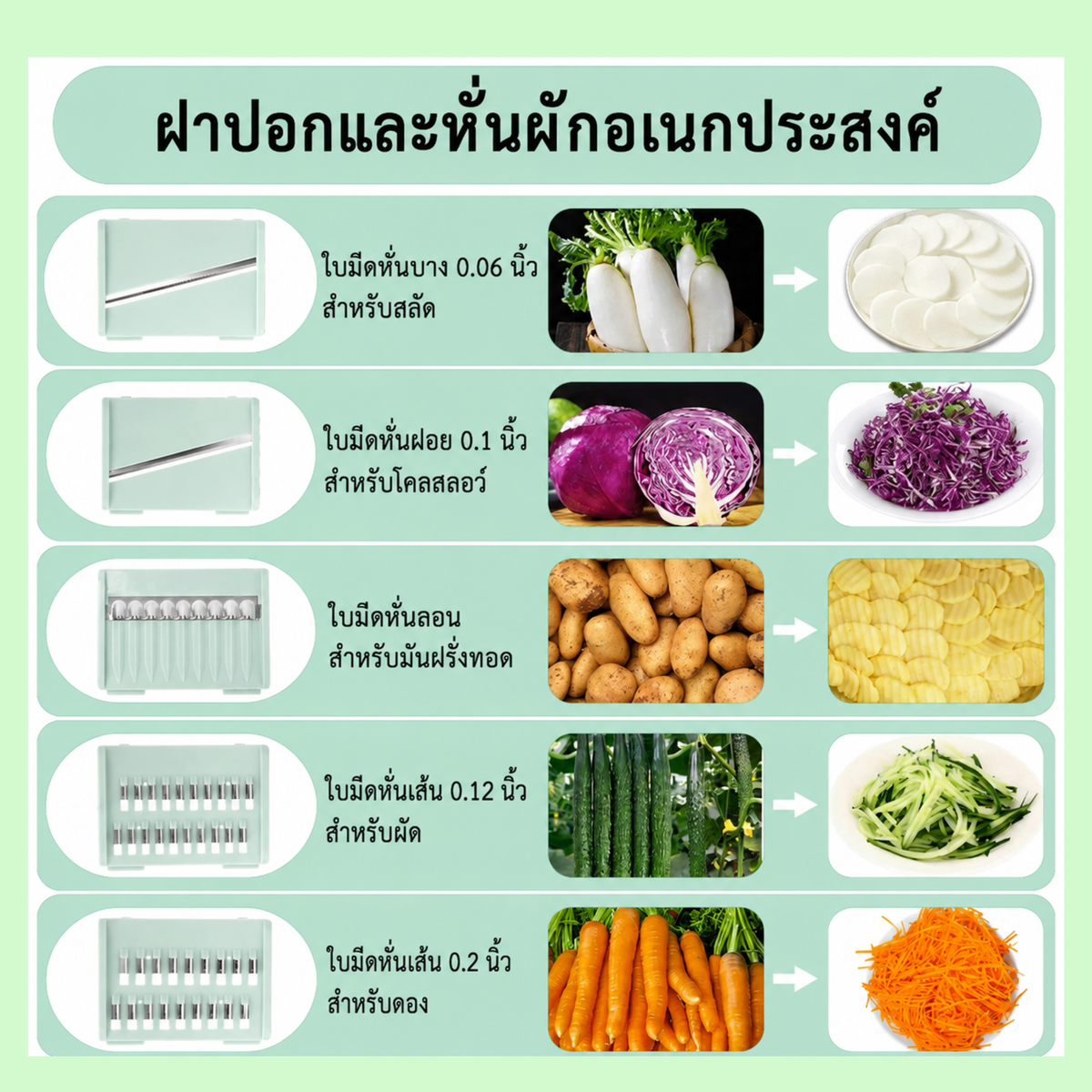 ชุดเซ็ททำสลัด 3 All in 1
